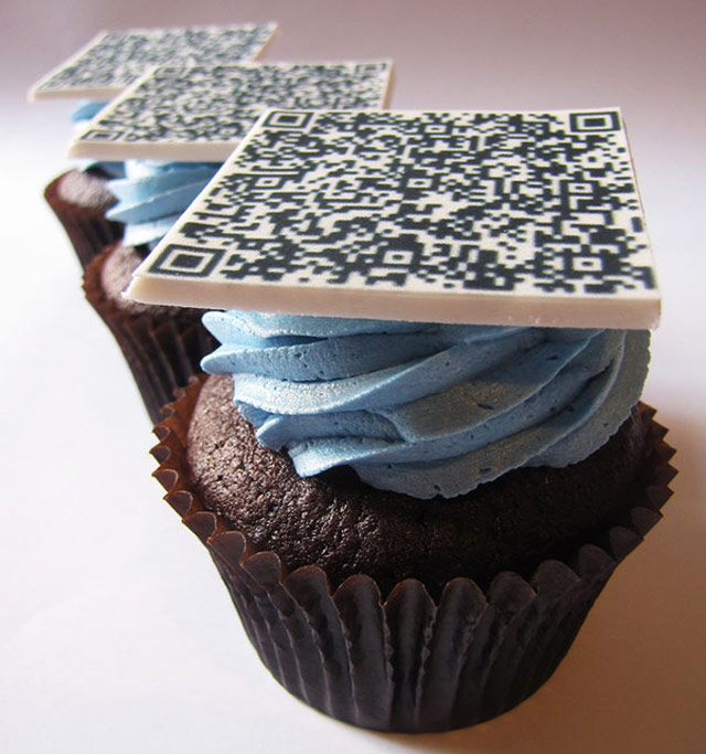cupcake QR codes