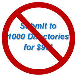 Do Not Use Directory Submission Services